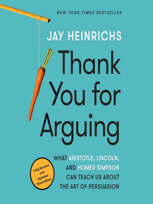 Title details for Thank You for Arguing by Jay Heinrichs - Wait list